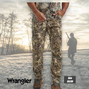 Wrangler ATG Denim Reinforced Heavy Duty Mens Hunting Sports Outdoor Camo Cotton